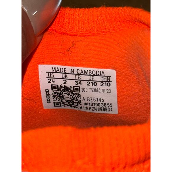 Adidas X SpeedPortal Messi.3 FG J Soccer Cleats Youth Size 2-5 Orange Blue Black - Picture 8 of 11